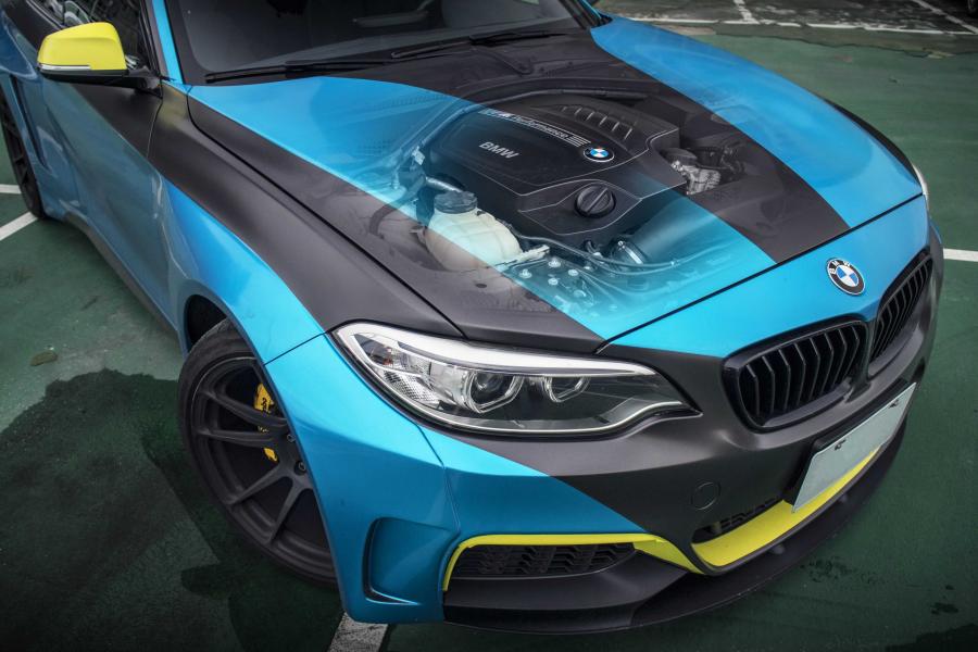 Детали экстерьера BMW MH2 400 WB by Manhart Racing (F22) 2014 года  (фото 2 из 3)